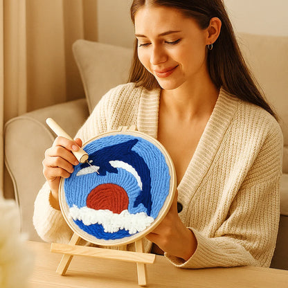 Sandsberg | Entspannendes Stickset mit verschiedenen Designs