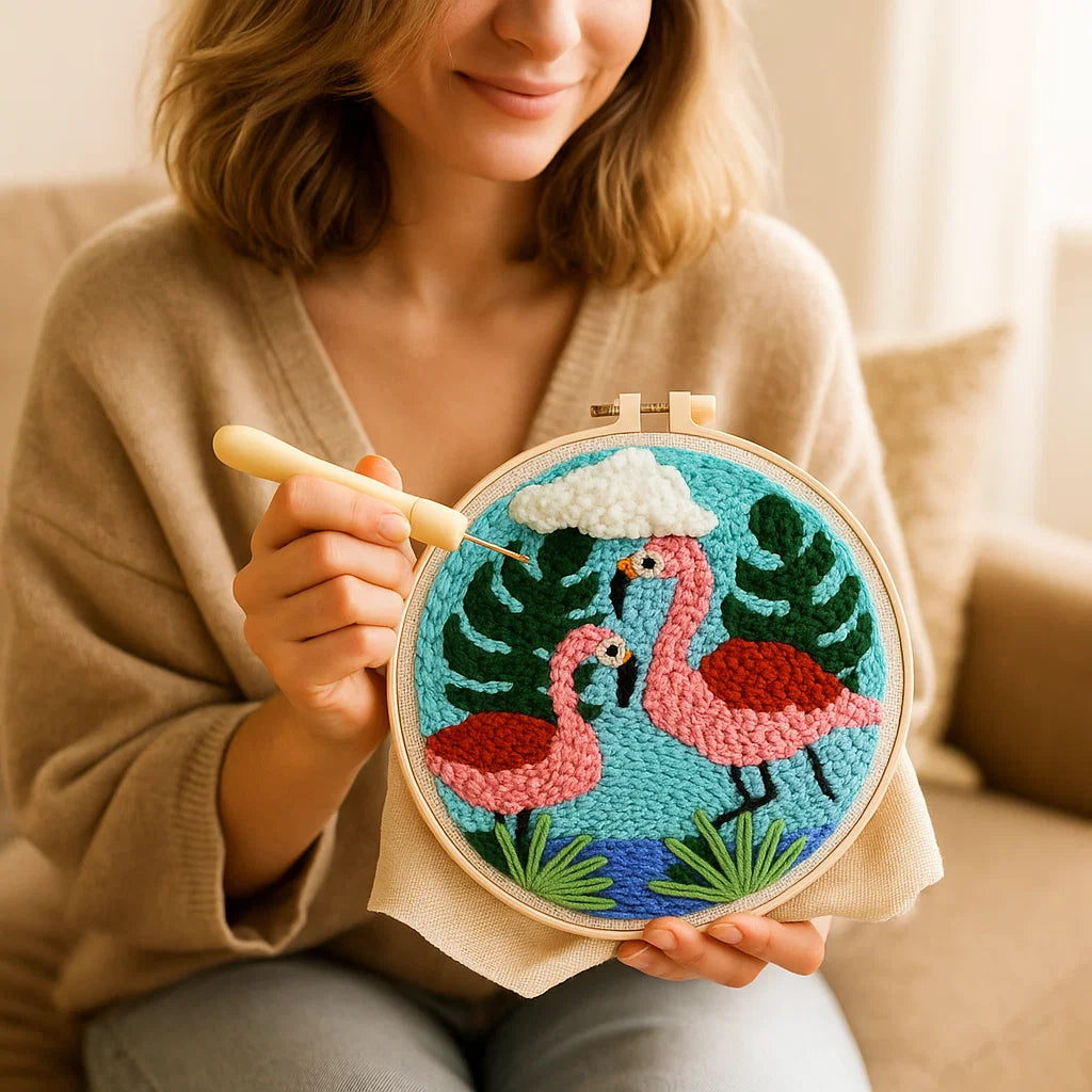 Sandsberg | Entspannendes Stickset mit verschiedenen Designs