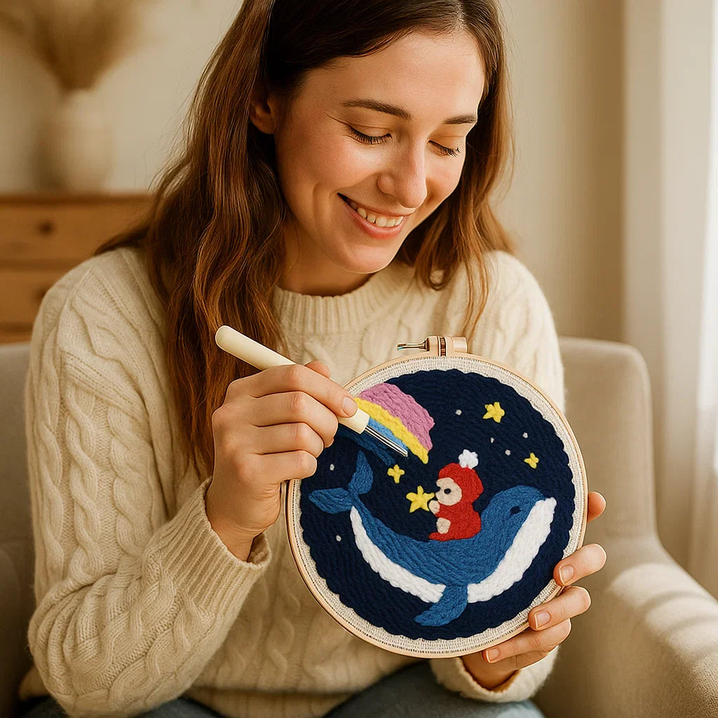 Sandsberg | Entspannendes Stickset mit verschiedenen Designs