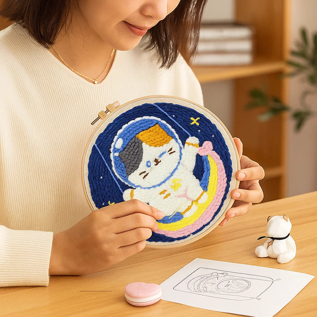 Sandsberg | Entspannendes Stickset mit verschiedenen Designs