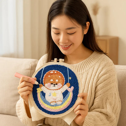 Sandsberg | Entspannendes Stickset mit verschiedenen Designs