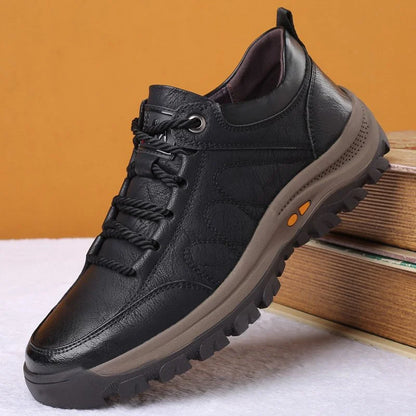 Handgenähte Freizeitschuhe für Herren aus echtem Leder