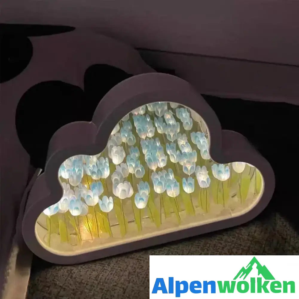 Kreative Wolkentulpenlampe | lampen basteln