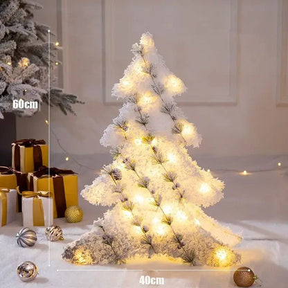 Sandsberg | LED Weihnachten Weihnachtsbaum, Schneemann oder Geschenkbox Dekoration – Schneemann & Rehkitz Baum Dekorationen, Perfekte Feiertagsornamente & Neujahrsgeschenke