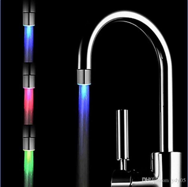 LED-Leuchte ändert die Farben mit der Temperatur