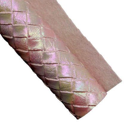 Sandsberg | Glitterend Roze Faux Lederen Knutselset voor DIY Oorbellen en Haaraccessoires
