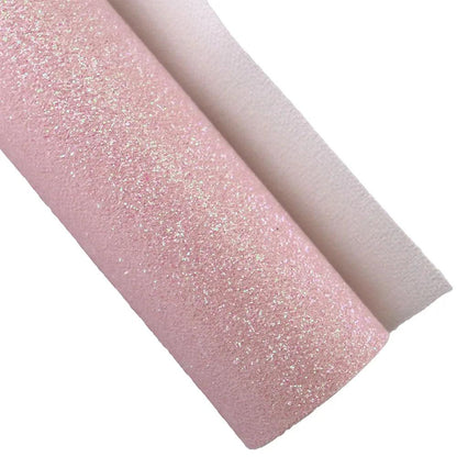 Sandsberg | Glitterend Roze Faux Lederen Knutselset voor DIY Oorbellen en Haaraccessoires