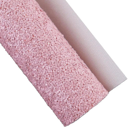 Sandsberg | Glitterend Roze Faux Lederen Knutselset voor DIY Oorbellen en Haaraccessoires