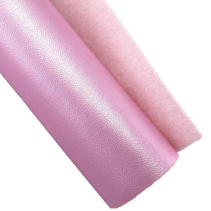 Sandsberg | Glitterend Roze Faux Lederen Knutselset voor DIY Oorbellen en Haaraccessoires