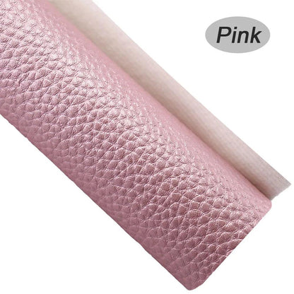 Sandsberg | Glitterend Roze Faux Lederen Knutselset voor DIY Oorbellen en Haaraccessoires