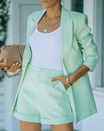 Sandsberg - farbig Blazer & kurz Satz