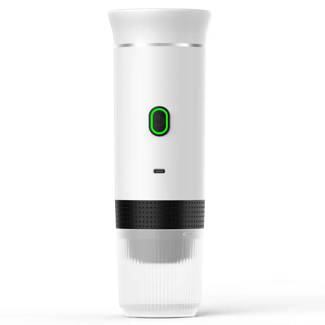 Sandsberg | EspressoGo – Tragbare Espressomaschine | USB wiederaufladbare Kaffeemaschine für Zuhause, Büro & Reisen