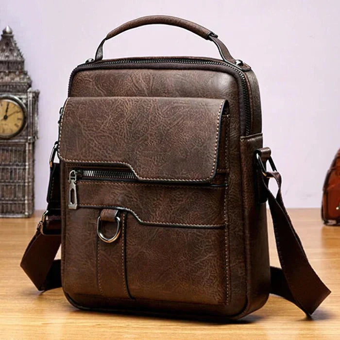 Luxus Leder Schultertasche