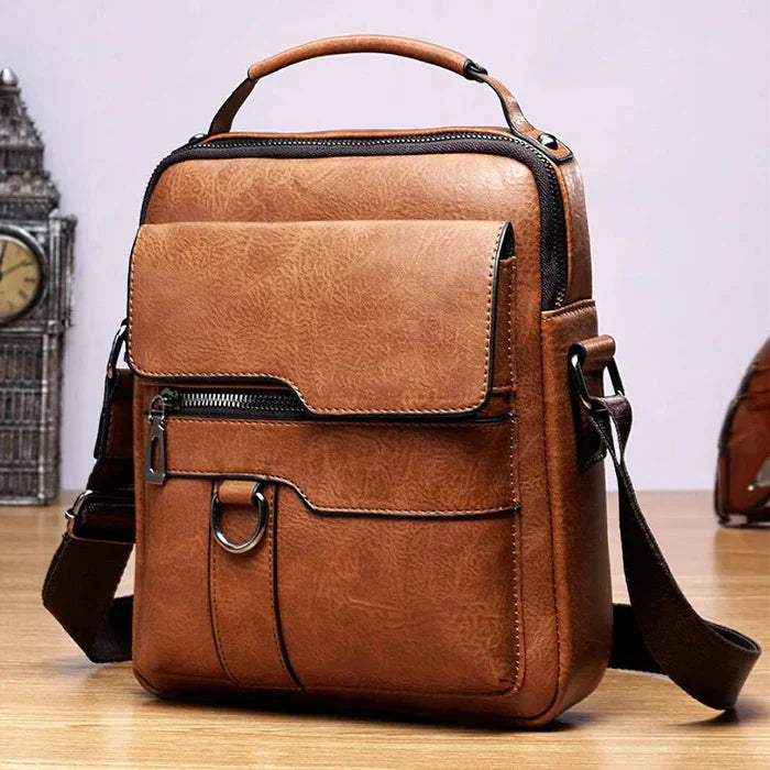Luxus Leder Schultertasche
