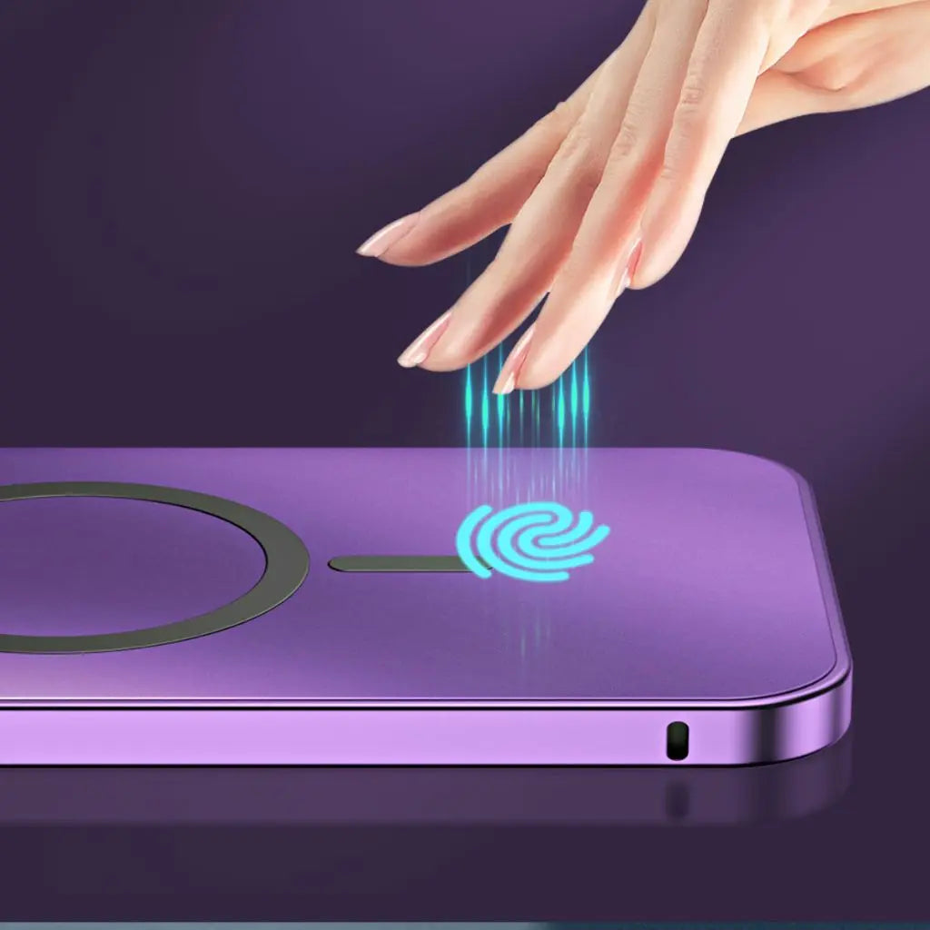 Sandsberg | Magnetische Metallschale für iPhone – Robuster Schutz mit elegantem Design und MagSafe-Kompatibilität