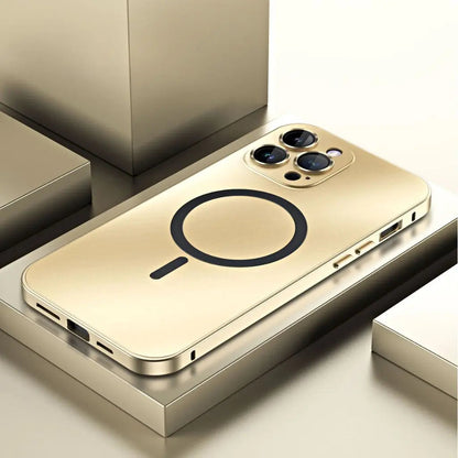 Sandsberg | Magnetische Metallschale für iPhone – Robuster Schutz mit elegantem Design und MagSafe-Kompatibilität