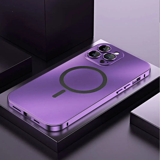 Sandsberg | Magnetische Metallschale für iPhone – Robuster Schutz mit elegantem Design und MagSafe-Kompatibilität