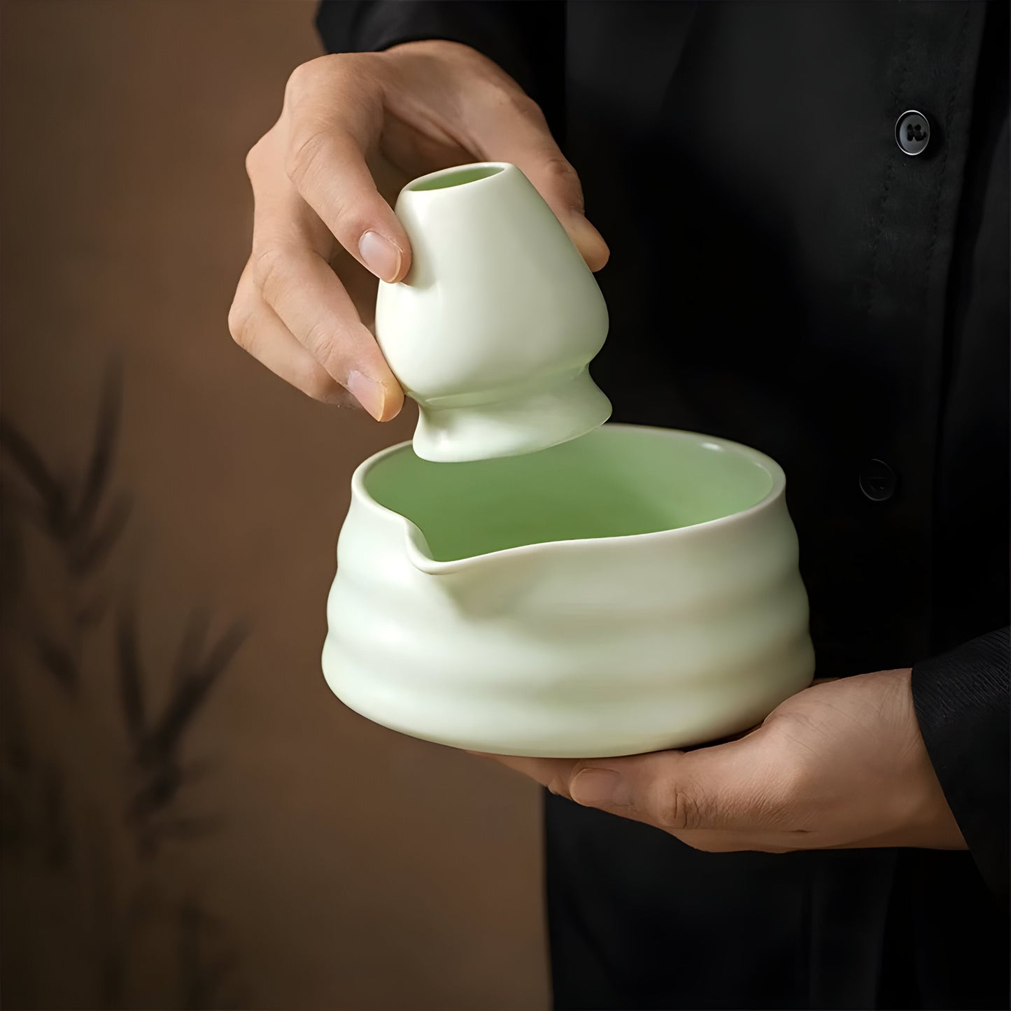 Sandsberg | Matcha Keramikset – Traditionelles japanisches Teeset für entspannende und achtsame Momente