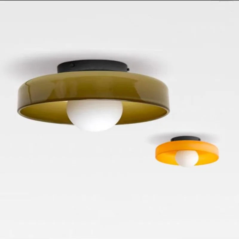 Sandsberg | Einfache Glas-Deckenlampe – Stilvolle Beleuchtung für jeden Raum