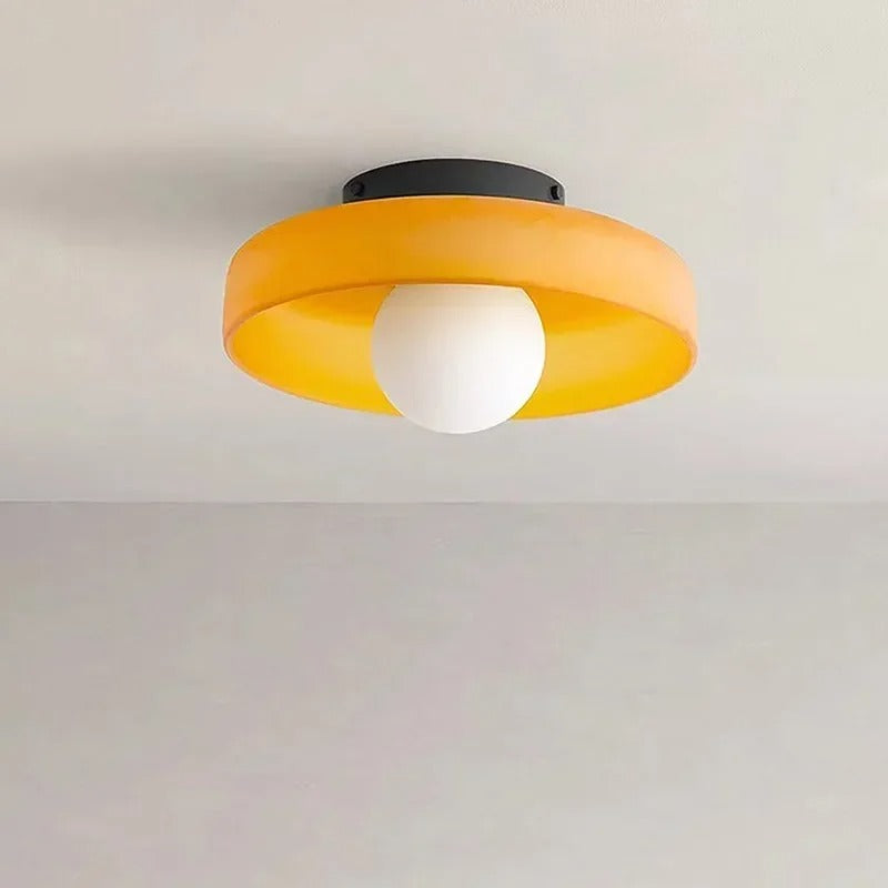 Sandsberg | Einfache Glas-Deckenlampe – Stilvolle Beleuchtung für jeden Raum