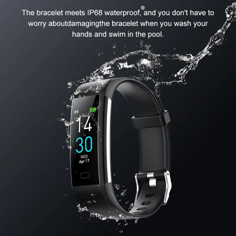 Sandsberg | Smartwatch mit Blutdruck- und Herzfrequenzüberwachung – Fitness Tracker für Frauen