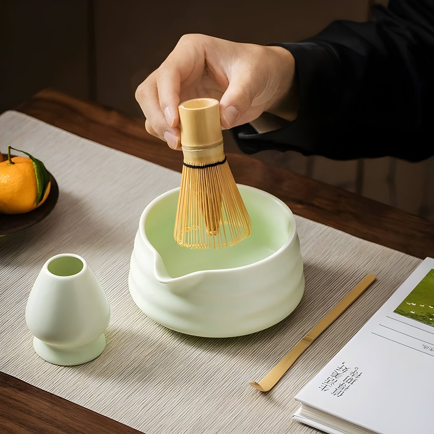 Sandsberg | Matcha Keramikset – Traditionelles japanisches Teeset für entspannende und achtsame Momente