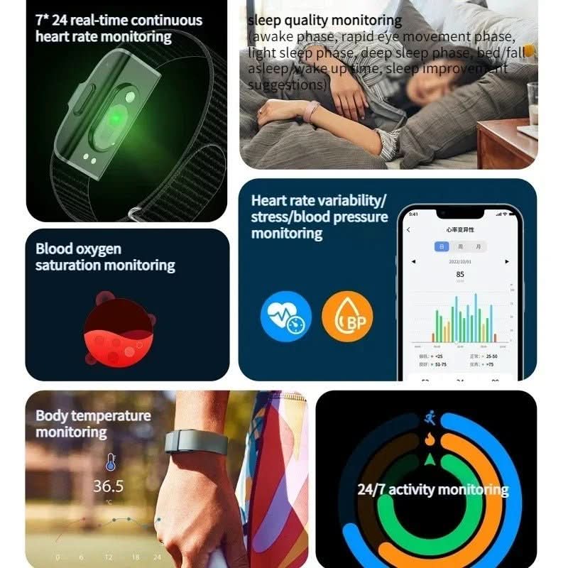 Sandsberg | IP68 Fitness-Tracker mit Herzfrequenz- und O2-Messung