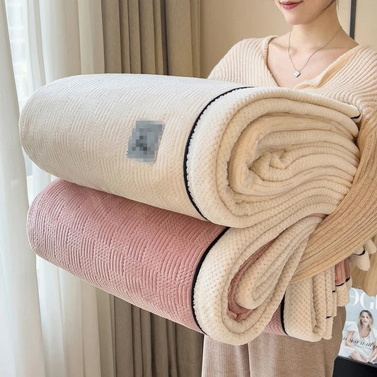 CoralFleece Luxe Decke – Weich und Warm für dein Wohnzimmer