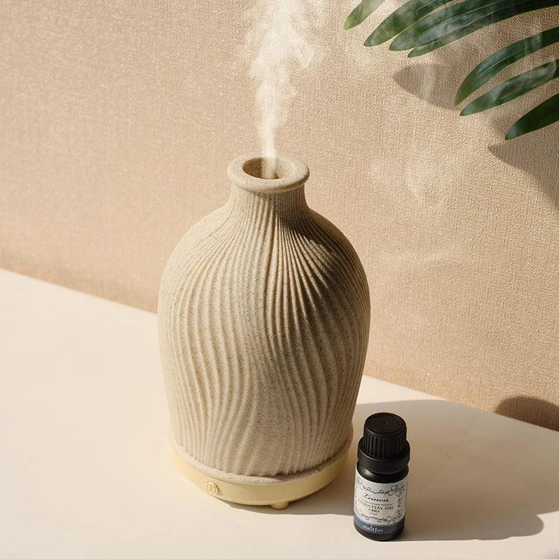 Sandsberg | BohoBreeze – Ultraschall Aroma Diffuser & Luftbefeuchter | Bohemian Vasen Design