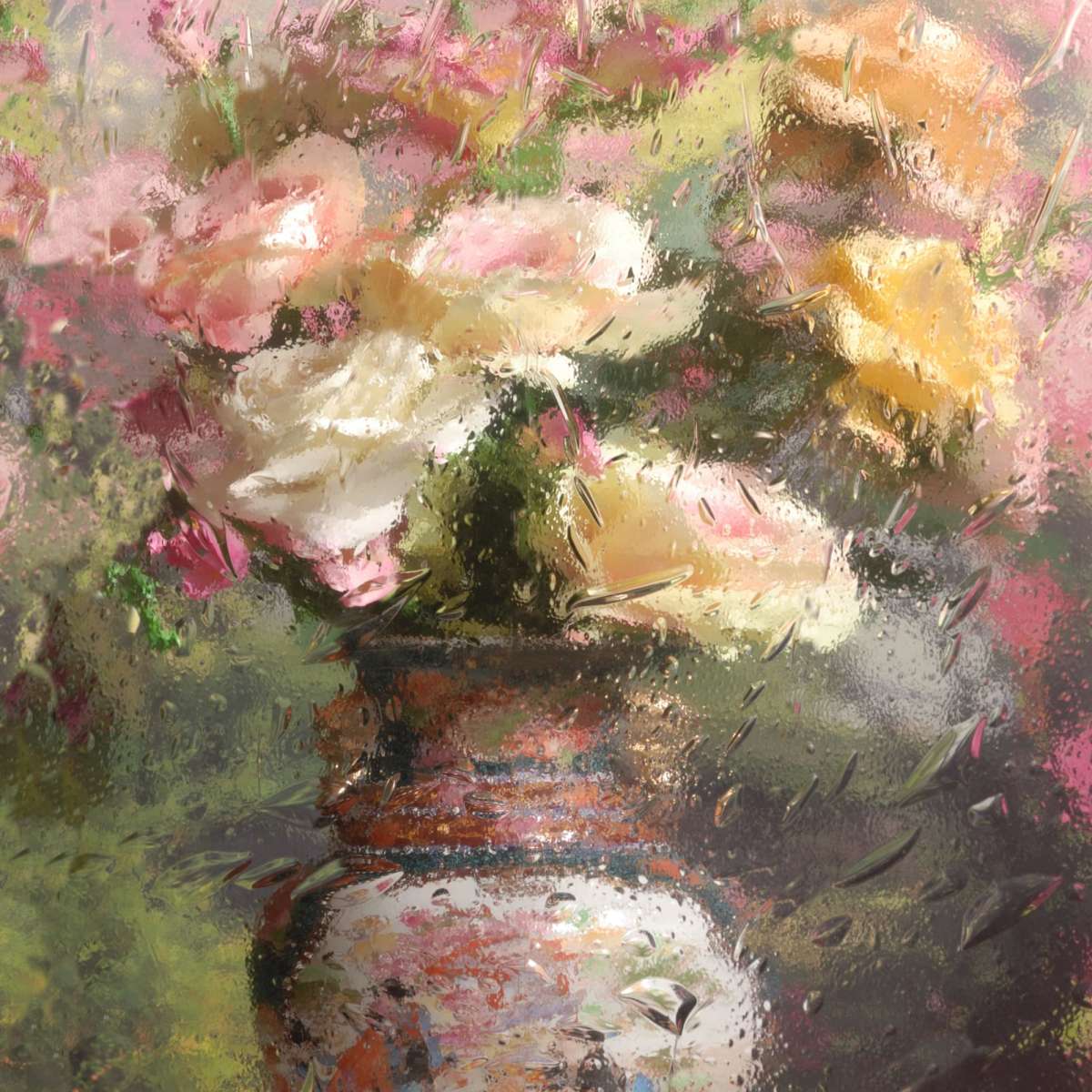 Sandsberg | Stillleben mit Blumen Wandkunst