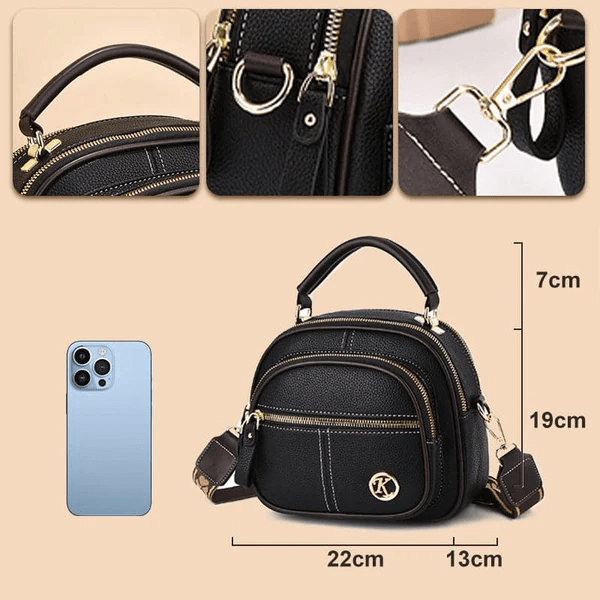 luxus crossbodytasche – elegante und vielseitige Ledertasche