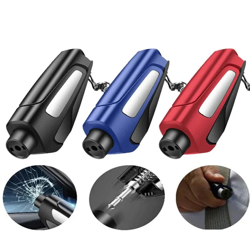 Sandsberg | Auto-Notfallhammer mit Gurtschneider – Kompakter Sicherheitshammer für Rettung & Flucht