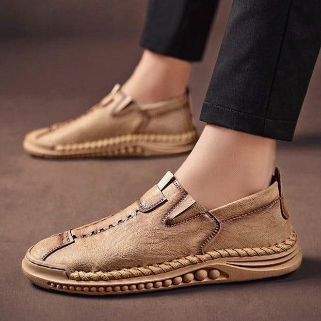 Herren Freizeitschuhe Bequeme Sneaker Slipper Flach