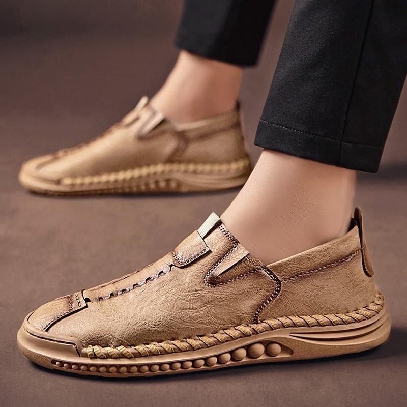 Herren Freizeitschuhe Bequeme Sneaker Slipper Flach