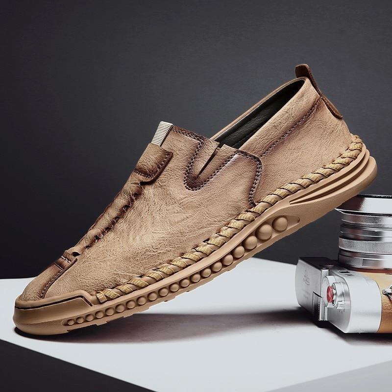 Herren Freizeitschuhe Bequeme Sneaker Slipper Flach