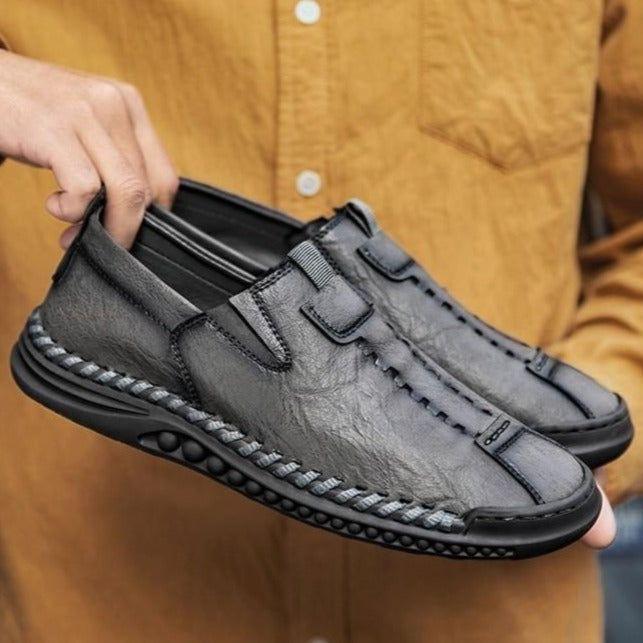 Herren Freizeitschuhe Bequeme Sneaker Slipper Flach