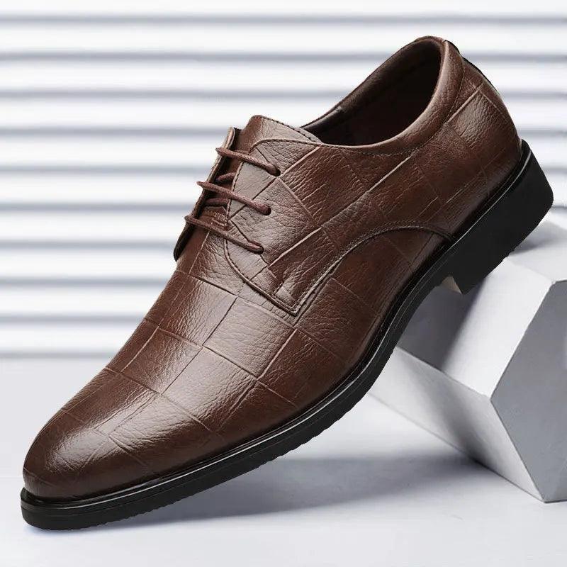 Herren Freizeit Schuhe Qualitäts Patent Schwarz Leder Weiche Dress Schuhe Flach Klassisch Oxford