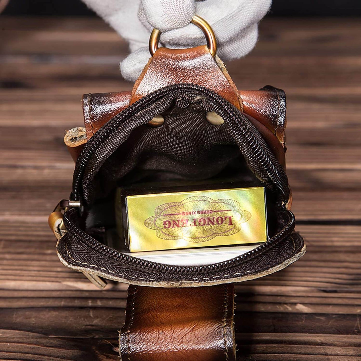 MASTERS | Leder Herren Tasche | Stilvoller Rucksack