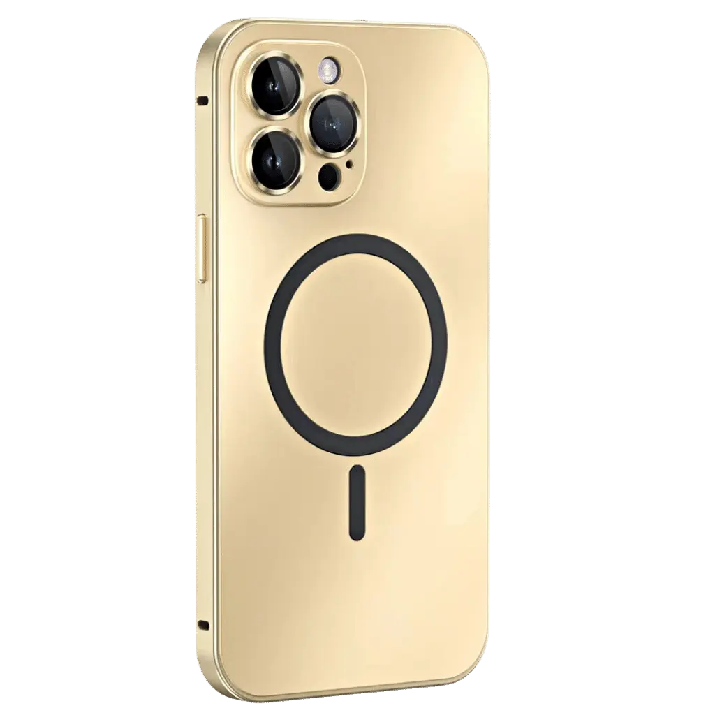 Sandsberg | Magnetische Metallschale für iPhone – Robuster Schutz mit elegantem Design und MagSafe-Kompatibilität