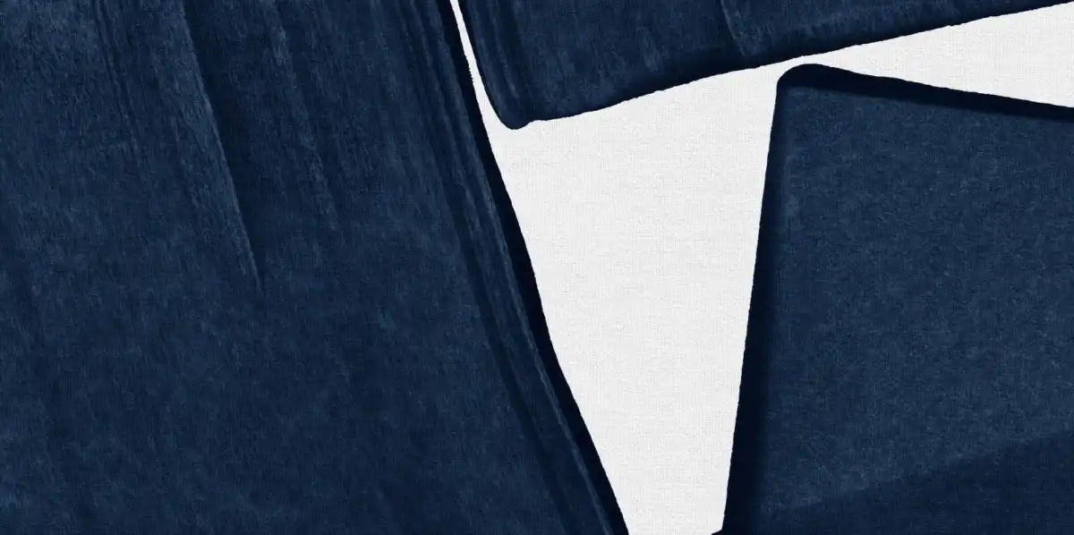 Sandsberg | Minimalistische Blaue III Wandkunst