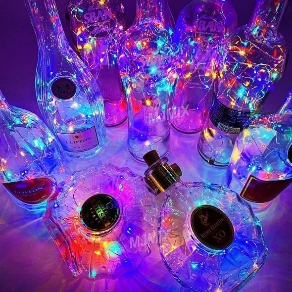 Sandsberg | LED-Flasche Licht Korken Nachtlicht DIY Deko