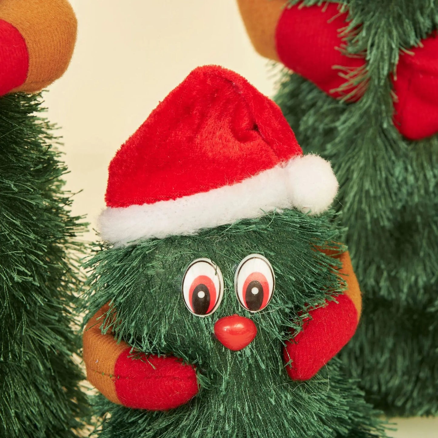 Sandsberg | Musikalischer Santa Claus Baum - Animierter Weihnachtsbaum Musikalisches Tanzspielzeug Partydekoration