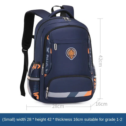 Orthopädischer wasserdichter Schulrucksack für Jungen