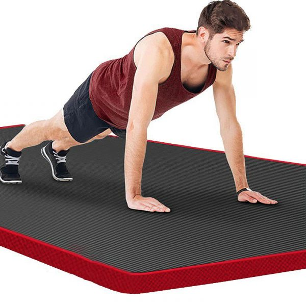 Sandsberg | Fitnessmatte Herren Hochdichte Übung Yoga Rutschfeste Matte Für Fitnessstudio Zu Hause