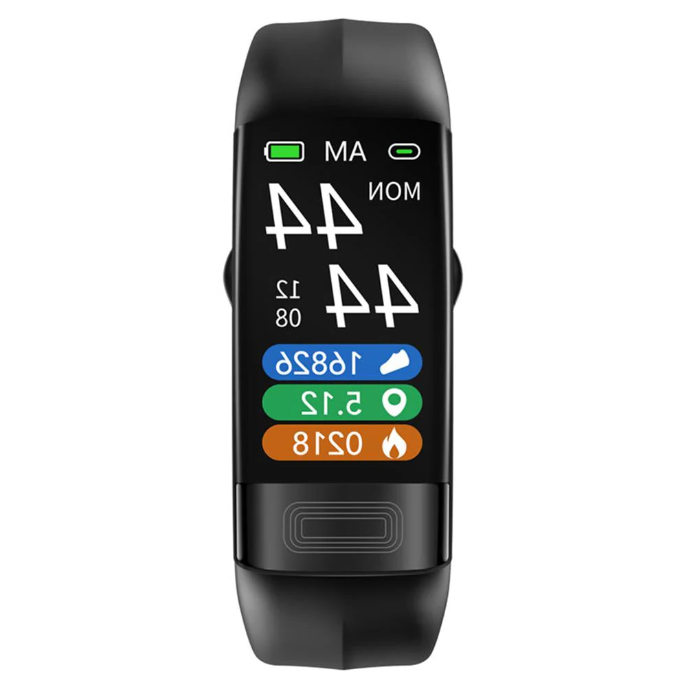 Smart Bracelete Blutdruckmonitor - ECG, Herzfrequenz, Sauerstoffsättigung & Schlaftracker - FDA genehmigt