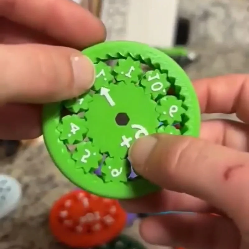 Mathe Fakten Fidget Spinner