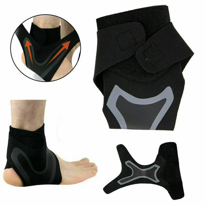 Plantar Knöchel X Wickelstütze Kompressionssocke