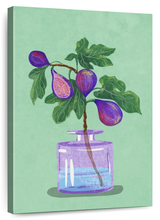 Sandsberg | Figs Branch In Vase Wandkunst