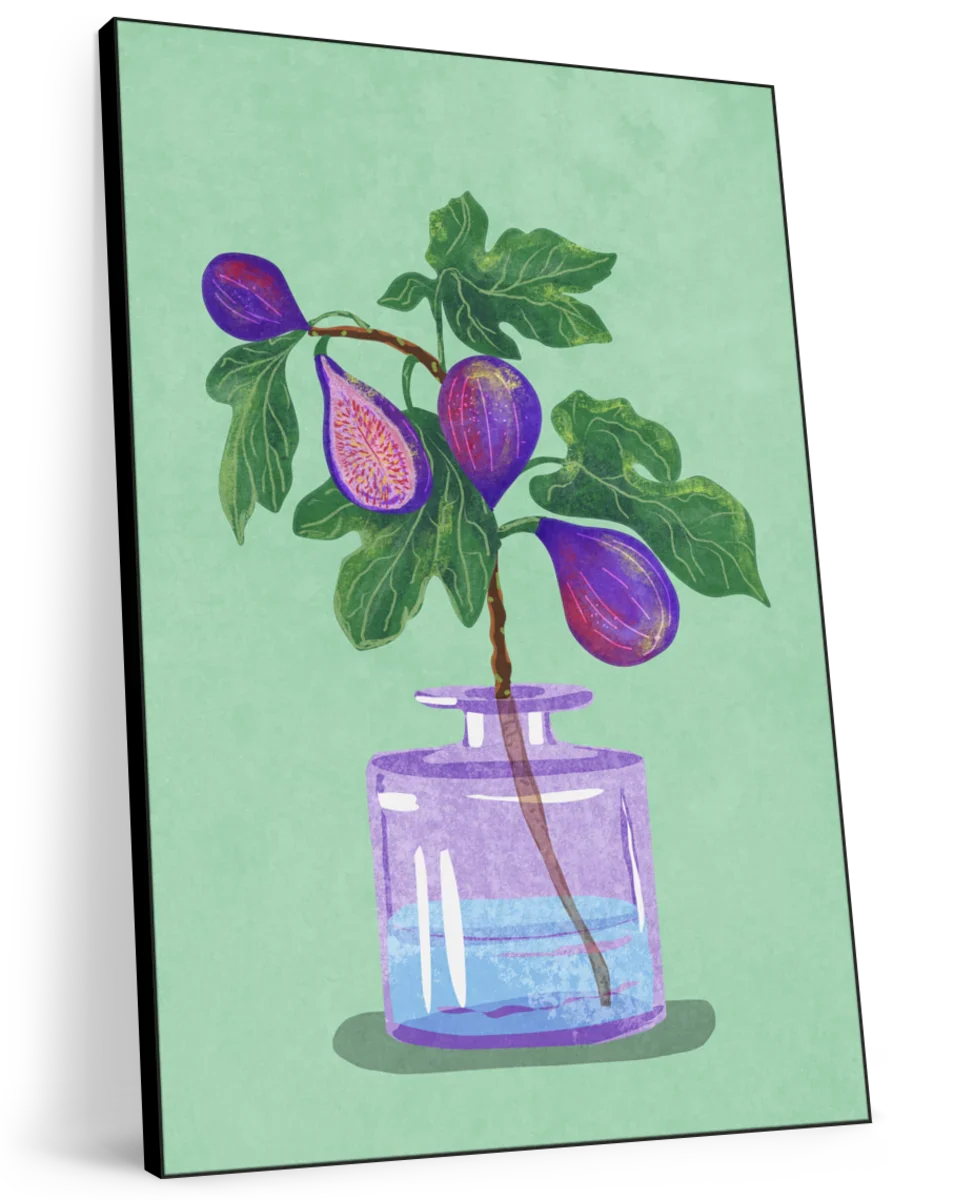 Sandsberg | Figs Branch In Vase Wandkunst
