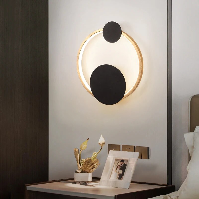 Moderne LED-Wandleuchte im kreativen Design – Dekorative Beleuchtung für Wohnzimmer und Flur
